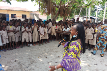 Sensibilisation des enfants à l'école